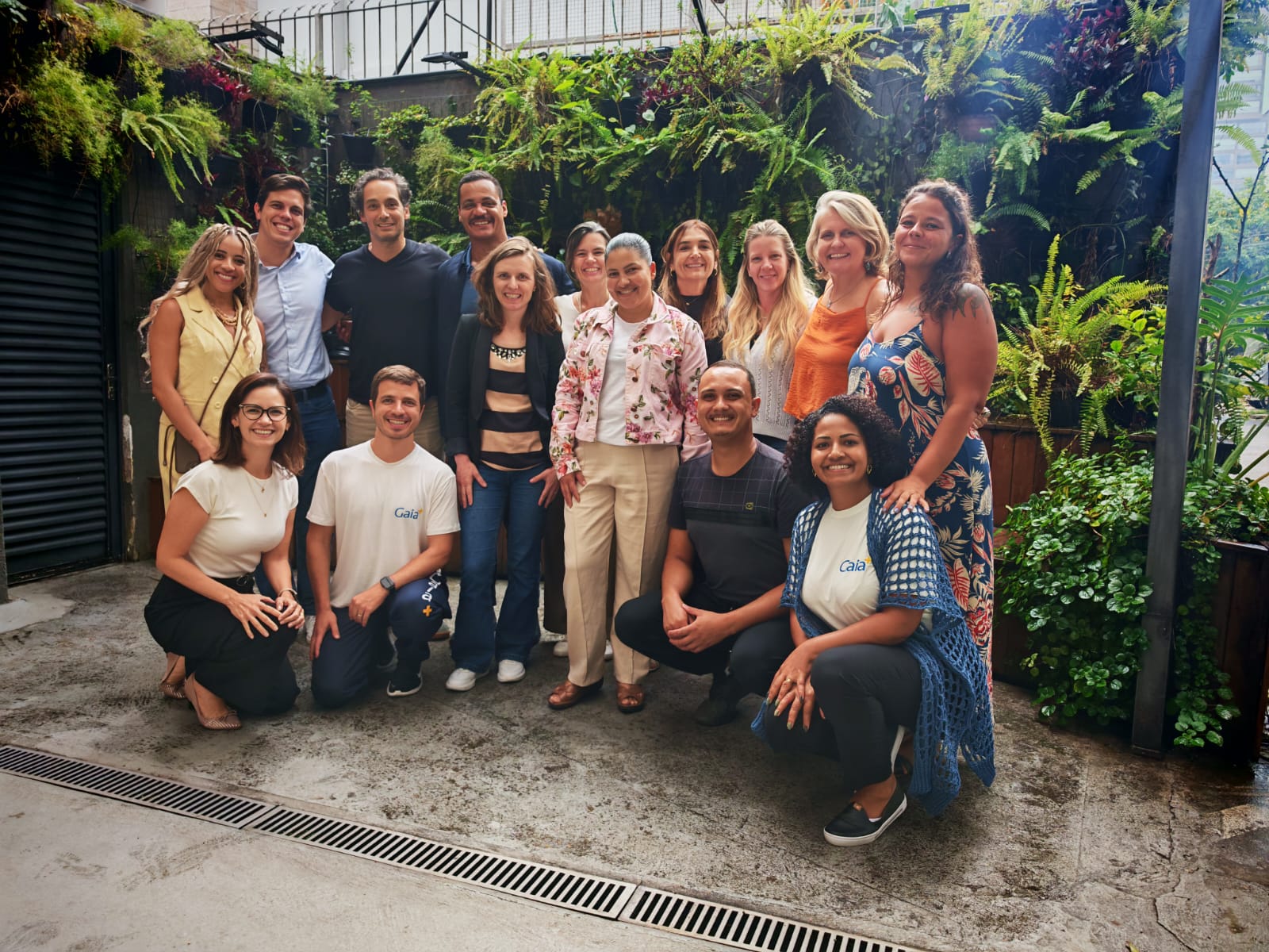 Leonardo Correia e Rafael Pontuschka com equipe parceira